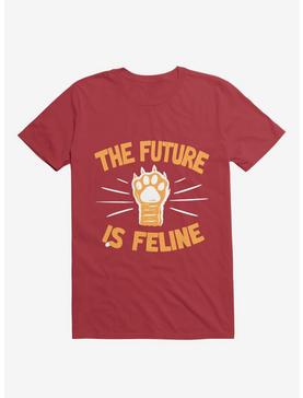 The Future Is Feline Cat T-Shirt, , hi-res