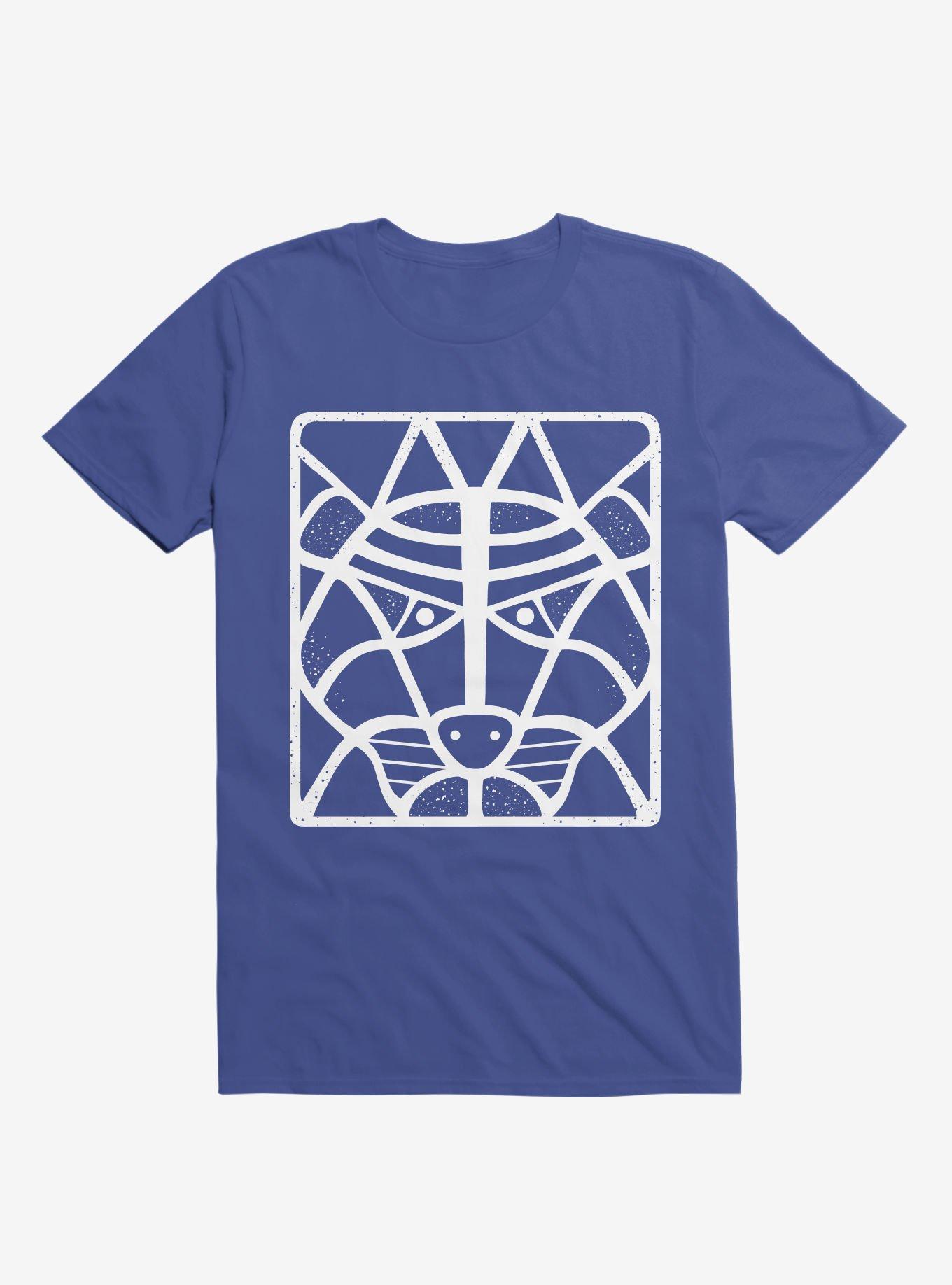 Tiger Art T-Shirt, ROYAL, hi-res