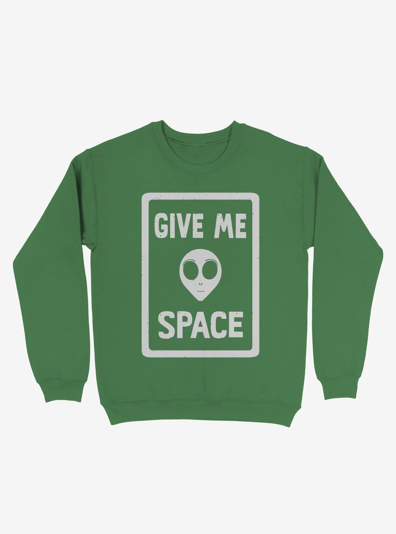 Give Me Space Alien Sweatshirt, , hi-res
