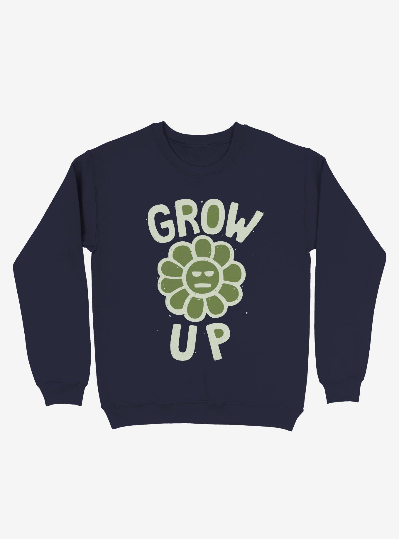 Grow Up Flower Sweatshirt, , hi-res