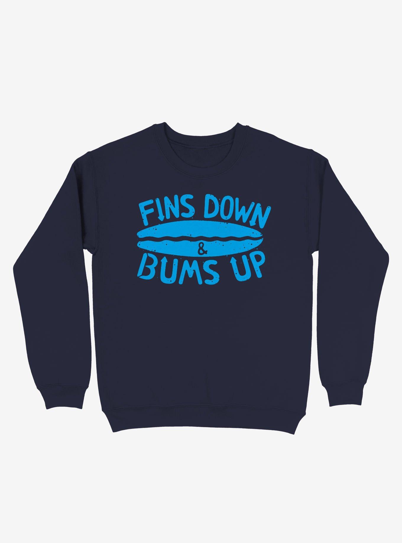 Fins Down And Bums Up T-Shirt, NAVY, hi-res