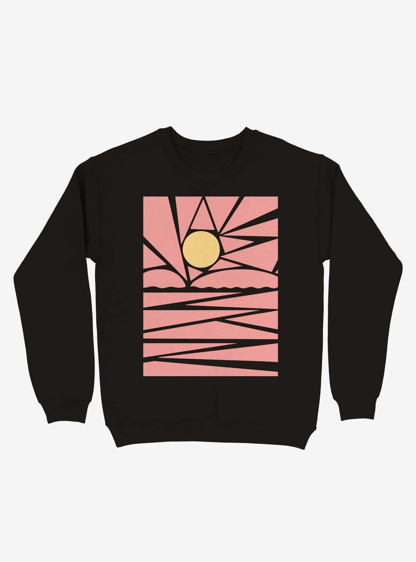 Sun In My Eyes Art Sweatshirt, BLACK, hi-res