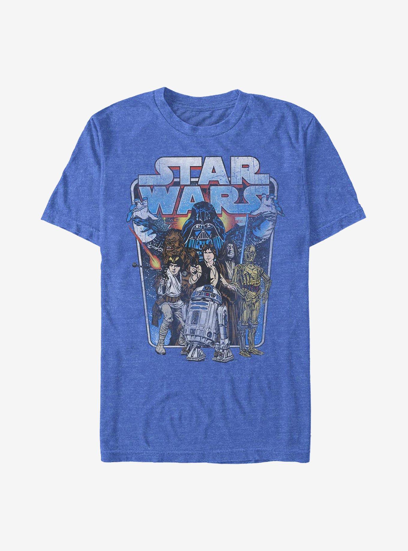 Star Wars Classic Battle T-Shirt, ROY HTR, hi-res