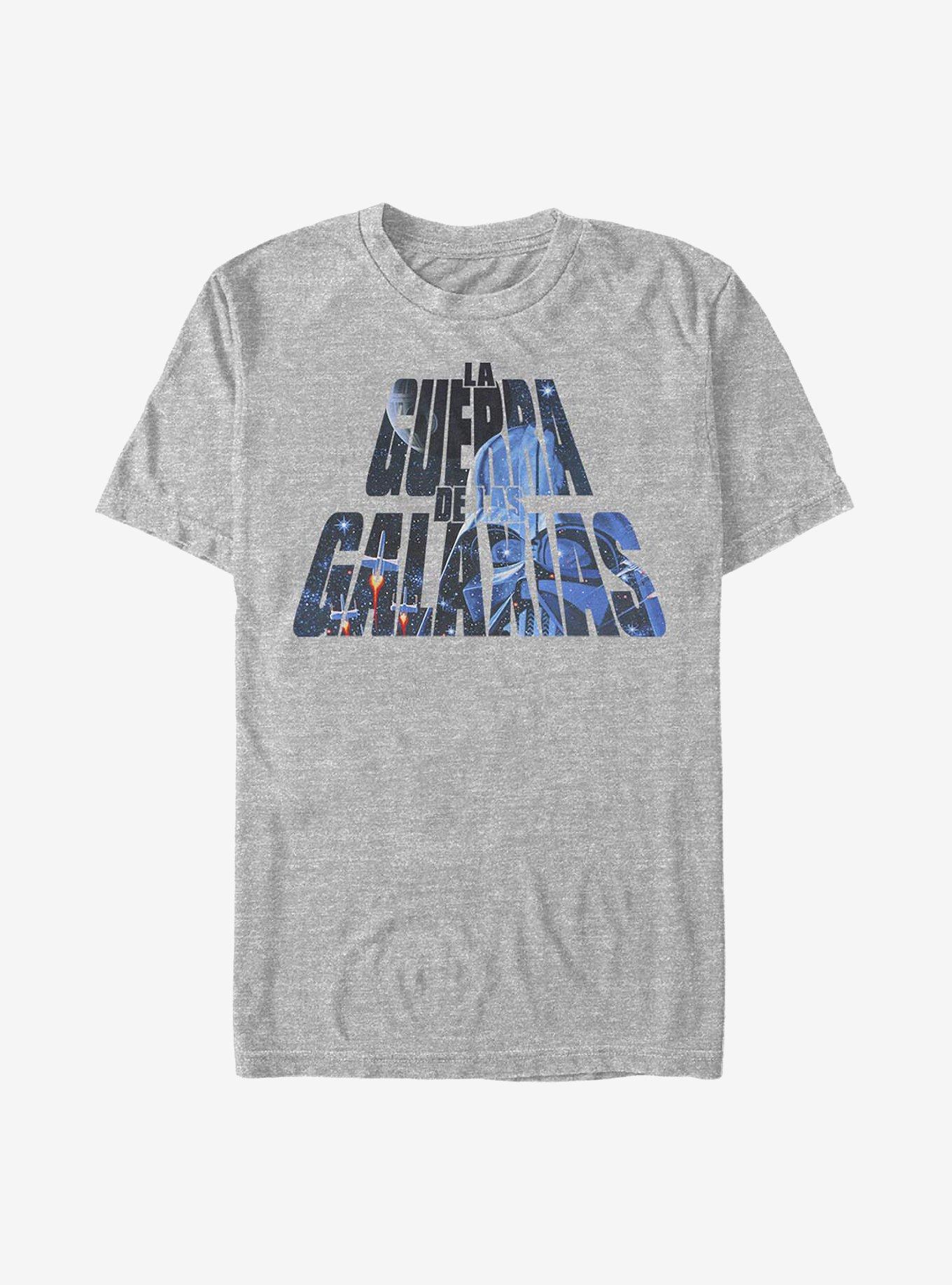 Star Wars De Las Galaxias T-Shirt, ATH HTR, hi-res