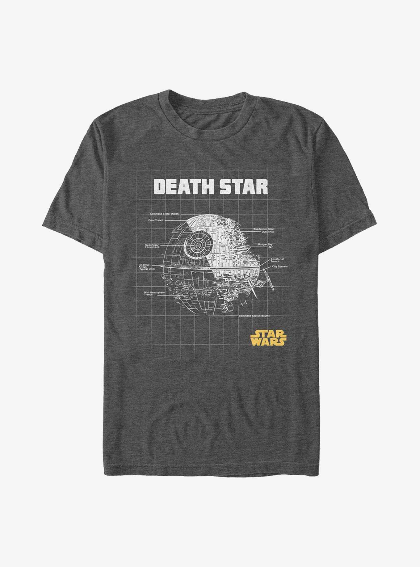 Star Wars Death Star Schematics T-Shirt, , hi-res