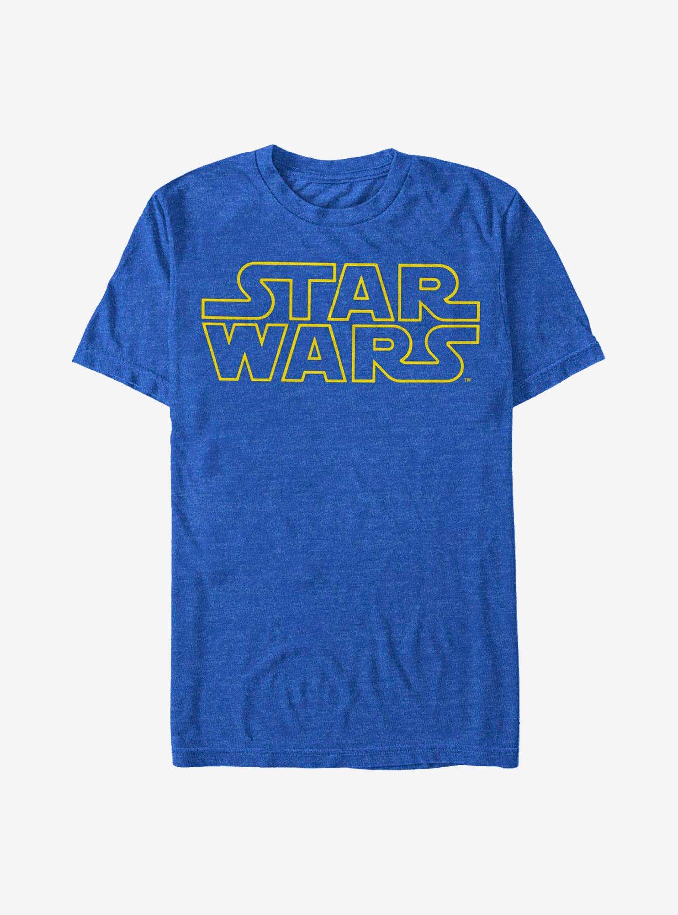 Star Wars Outline Logo T-Shirt, ROY HTR, hi-res