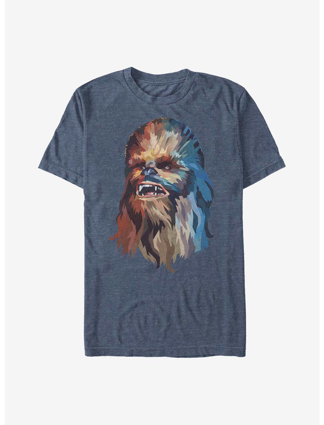 Star Wars Poly Chewy T-Shirt, NAVY HTR, hi-res