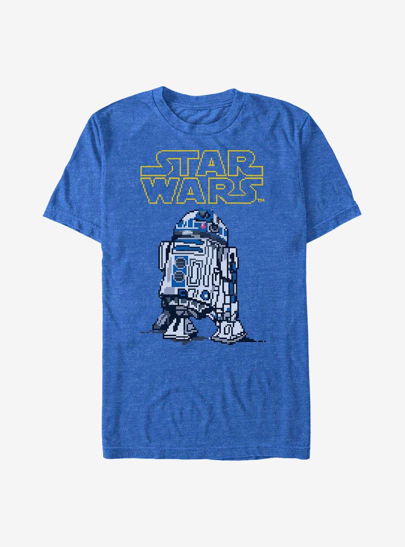 Star Wars Sixteen Bit R2-D2 T-Shirt, ROY HTR, hi-res