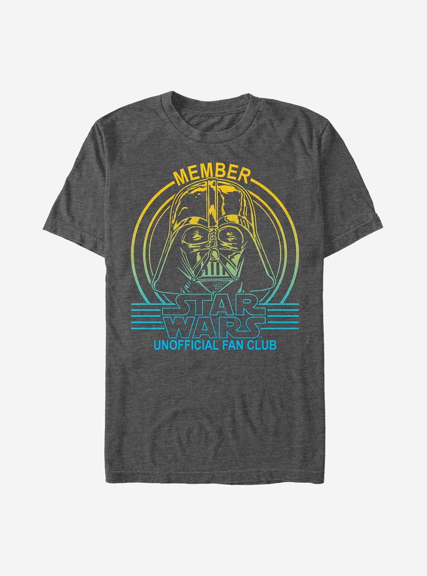 Star Wars Unofficial Member T-Shirt, CHAR HTR, hi-res