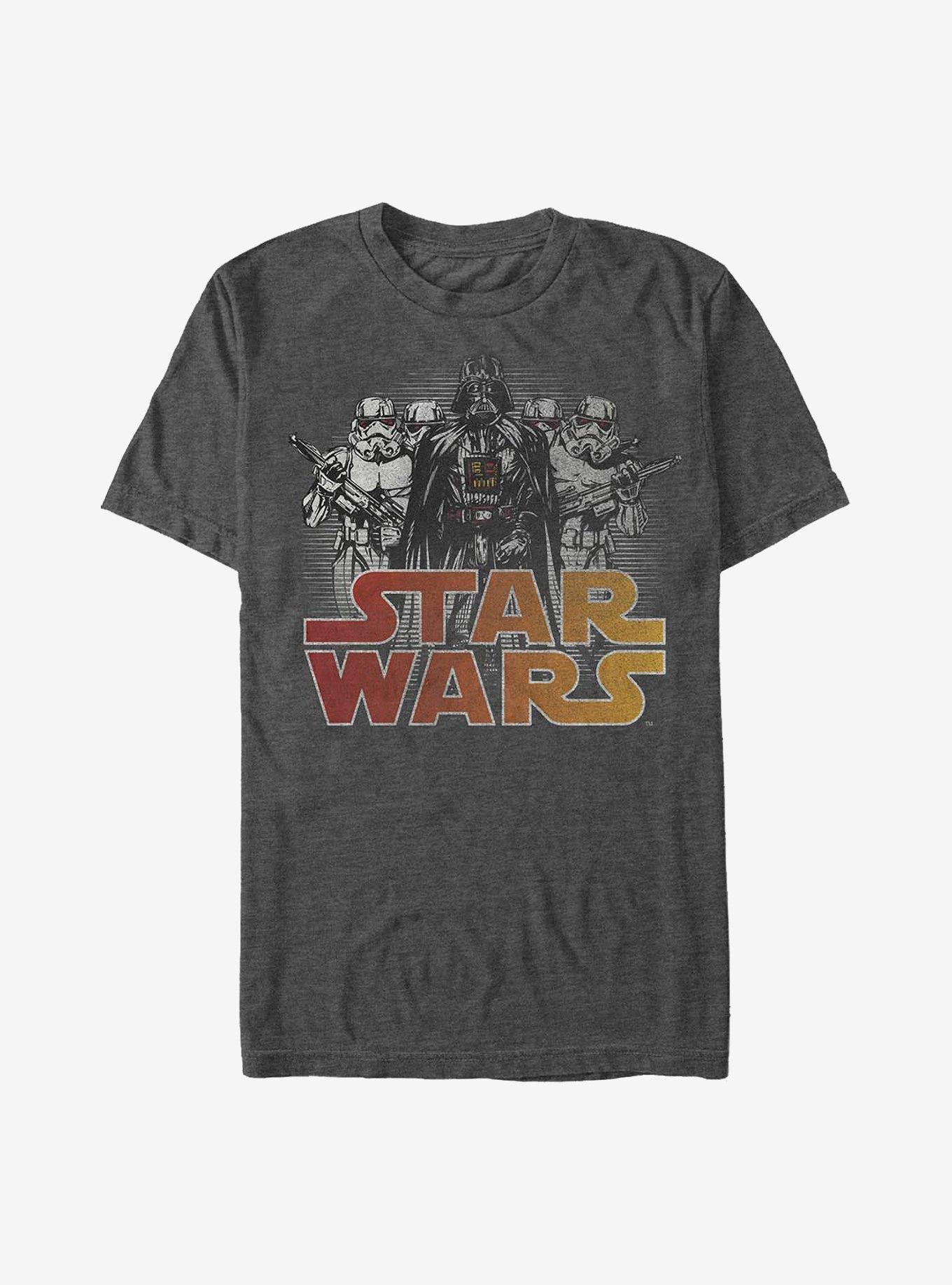 Star Wars Villain Team T-Shirt, CHAR HTR, hi-res