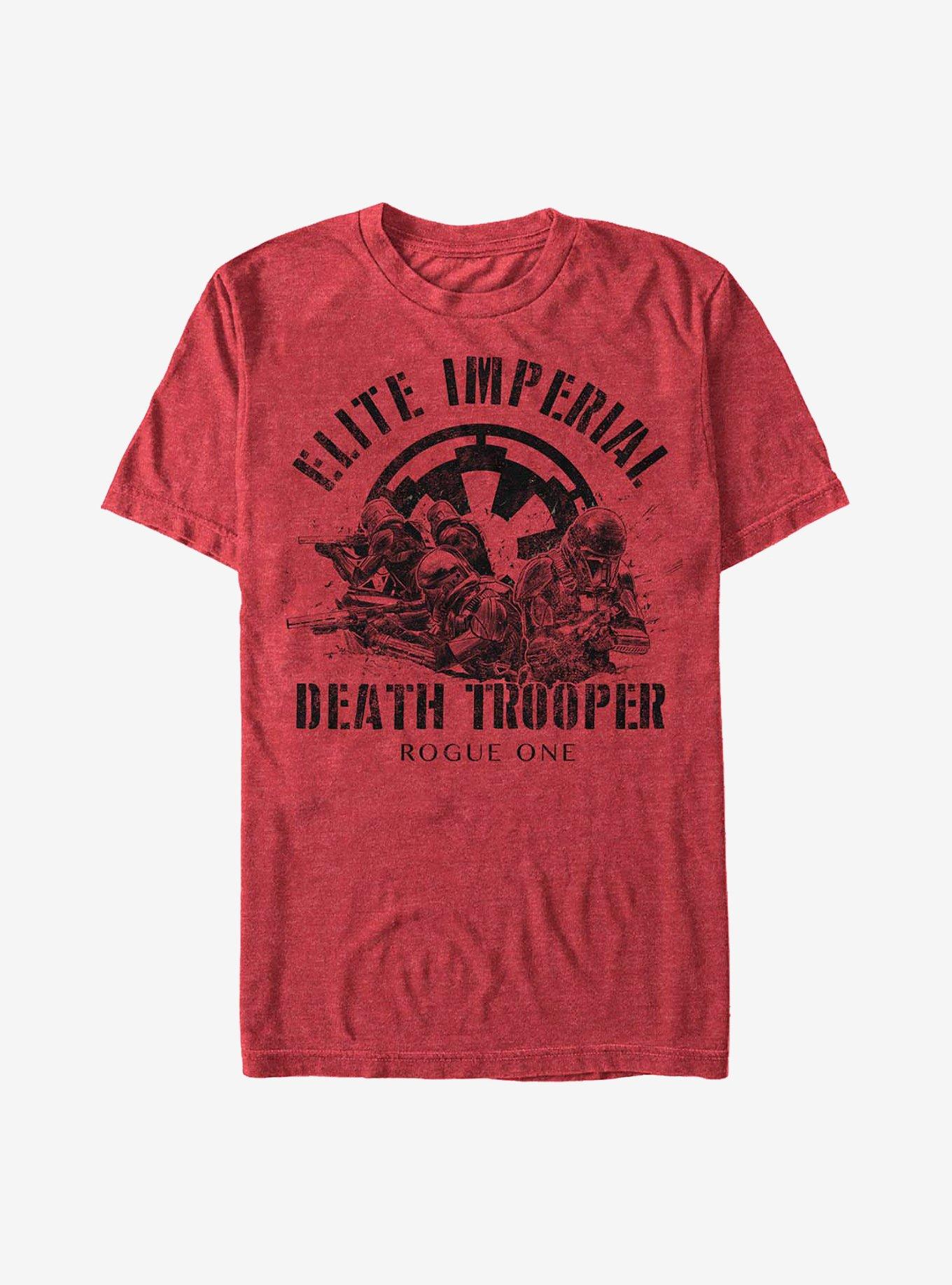 Star Wars Rogue One: A Star Wars Story Elite Troops T-Shirt, RED HTR, hi-res