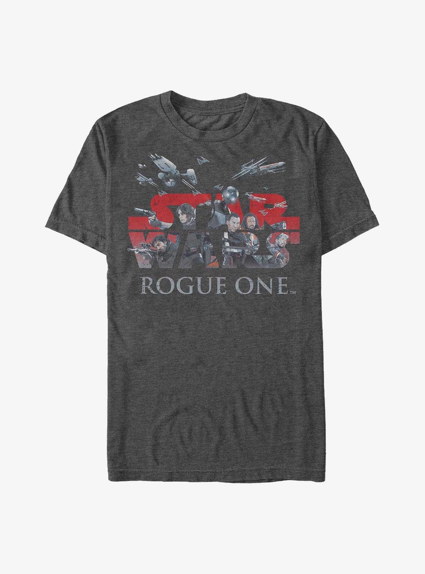 Star Wars Rogue One: A Star Wars Story Hero Logo T-Shirt, , hi-res
