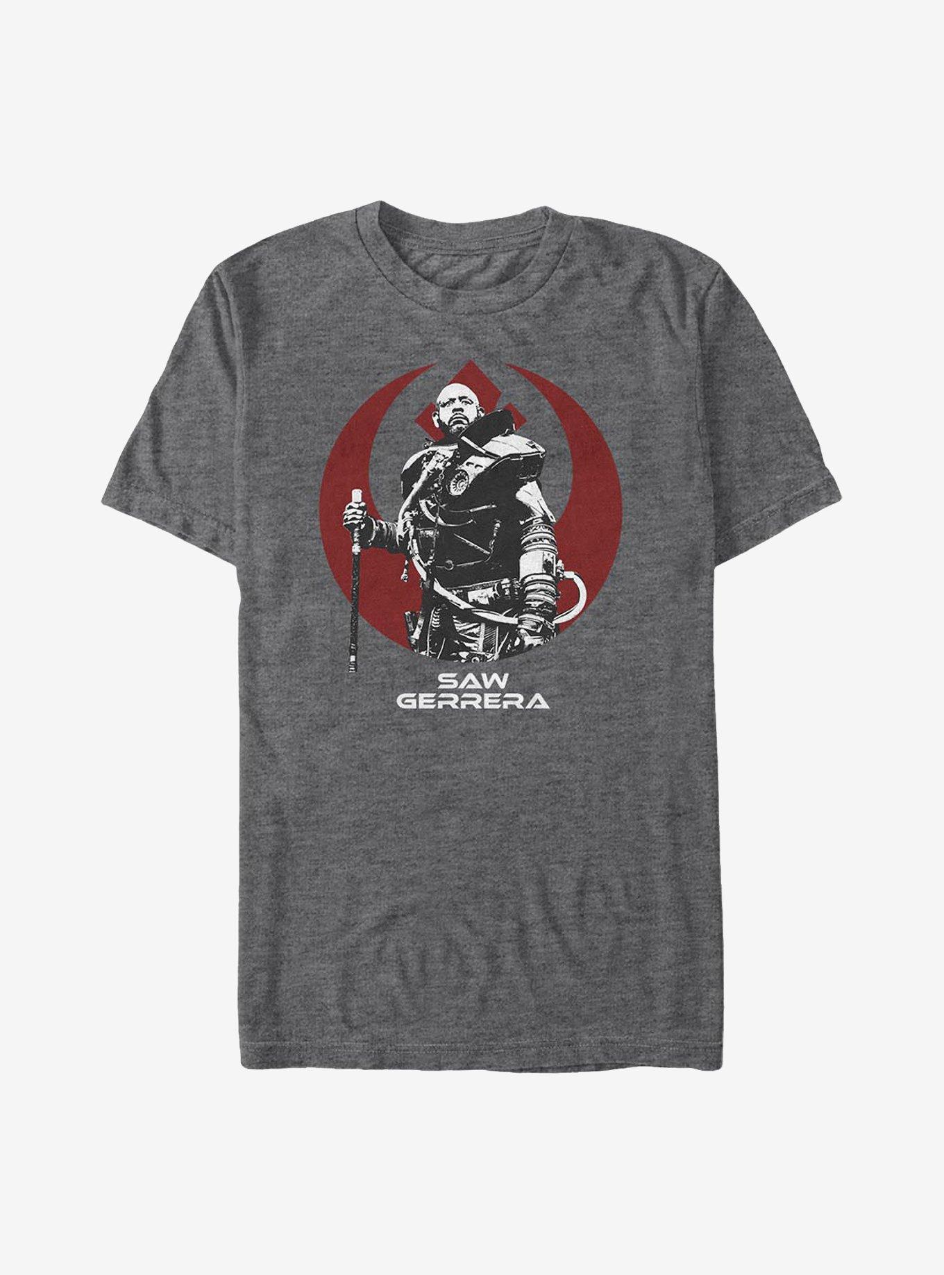 Star Wars Rogue One: A Star Wars Story Saw Symbol T-Shirt, , hi-res