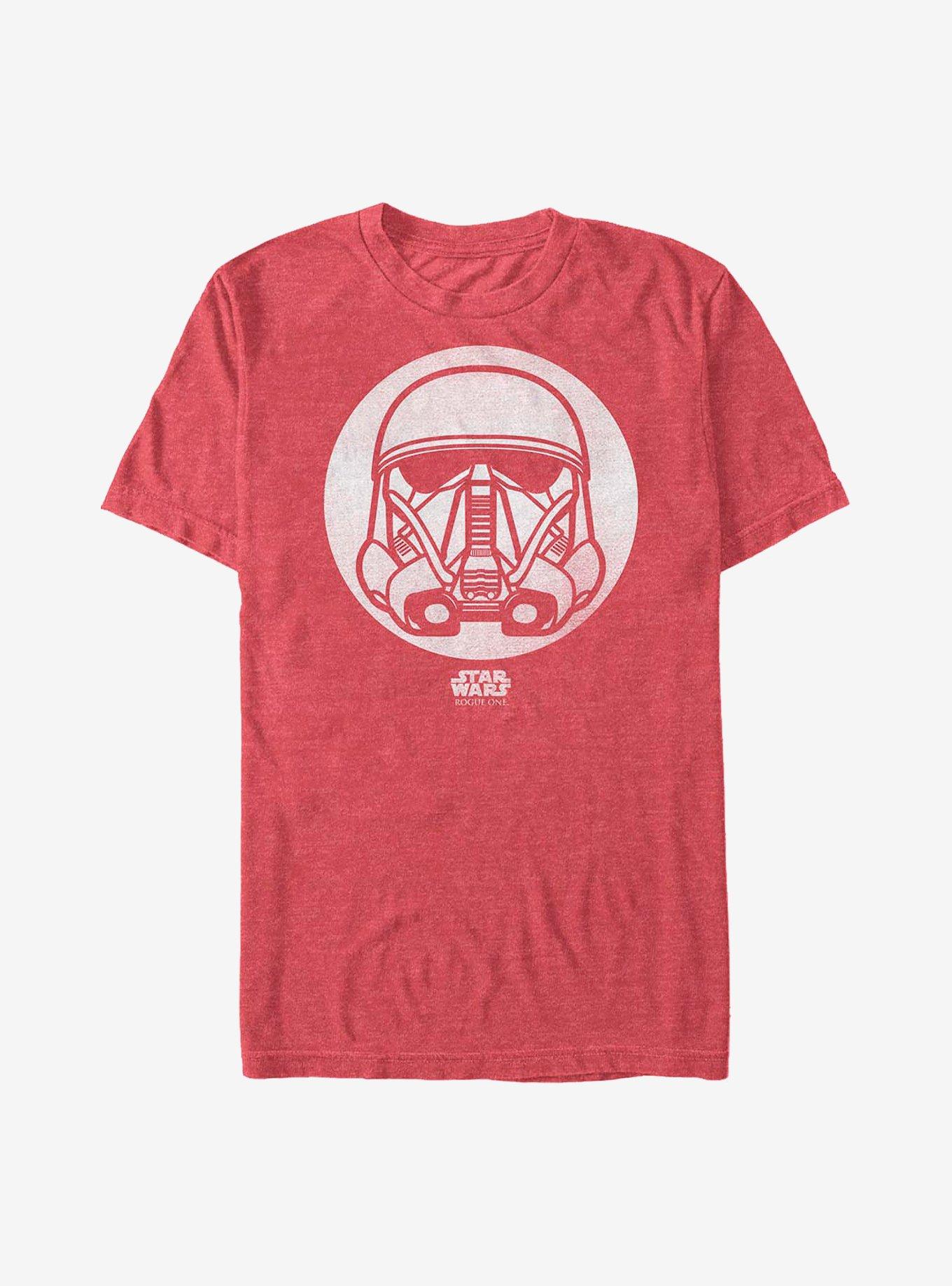 Star Wars Rogue One: A Star Wars Story Trooper T-Shirt, RED HTR, hi-res