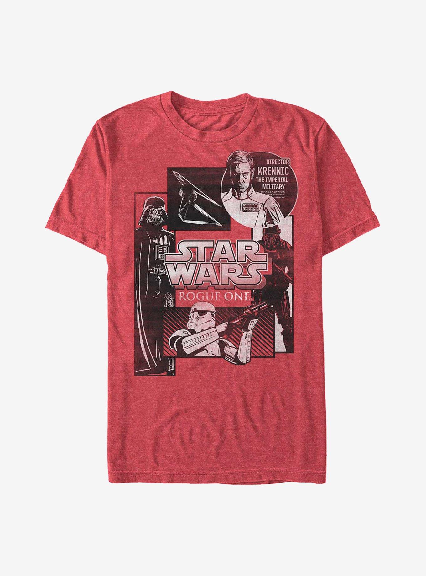 Star Wars Rogue One: A Story Villain Panels T-Shirt