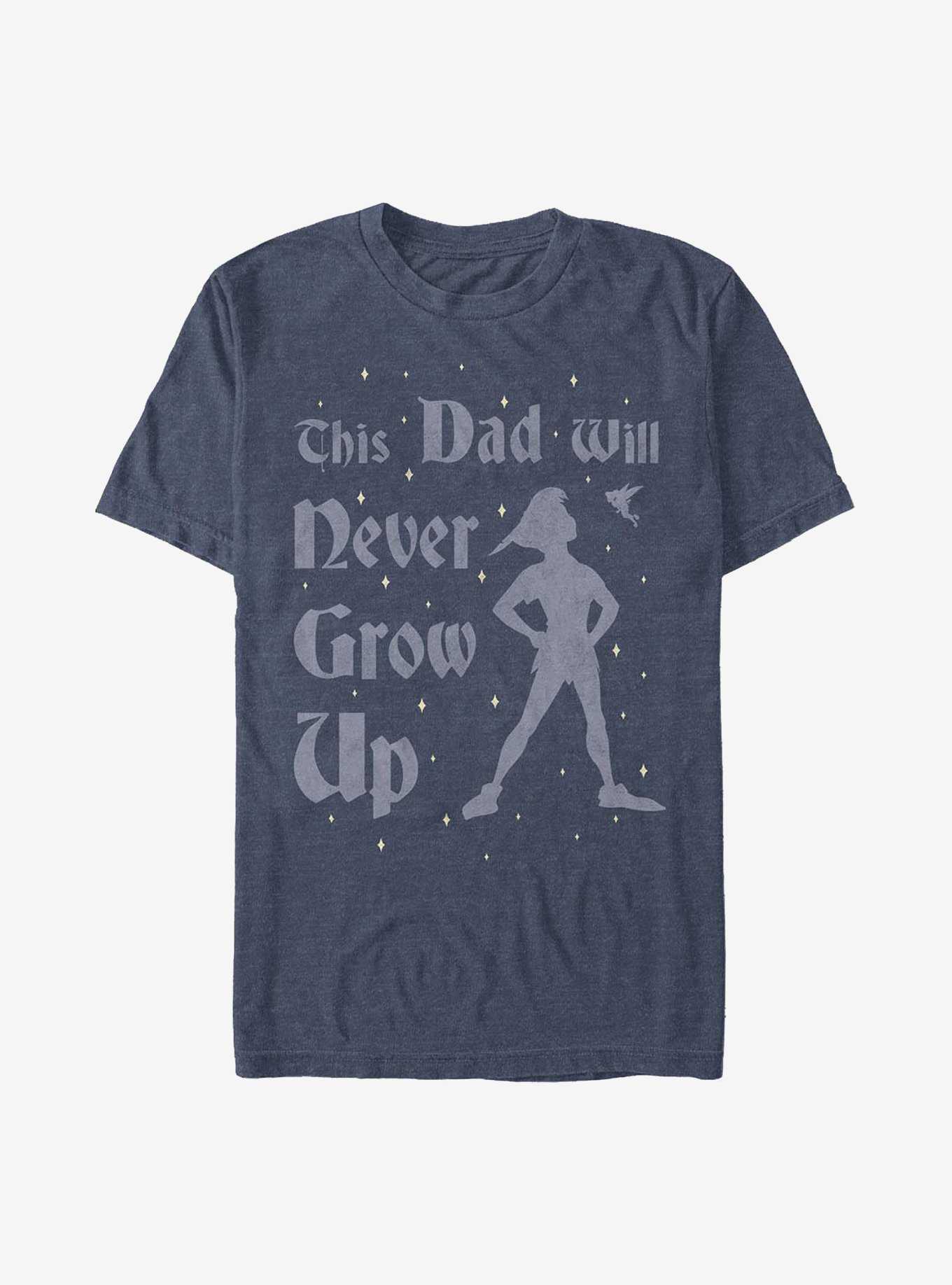 Disney Peter Pan This Dad Wont Grow Up T-Shirt, , hi-res
