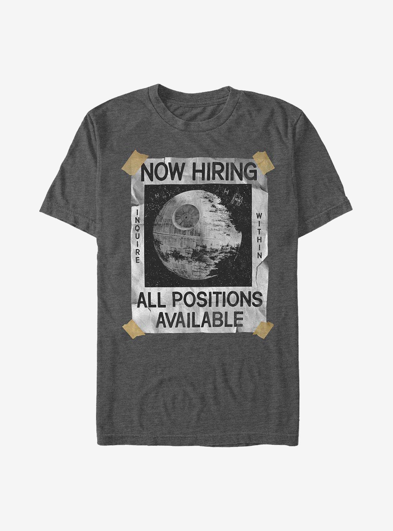 Star Wars All Positions Available Death Star T-Shirt, , hi-res