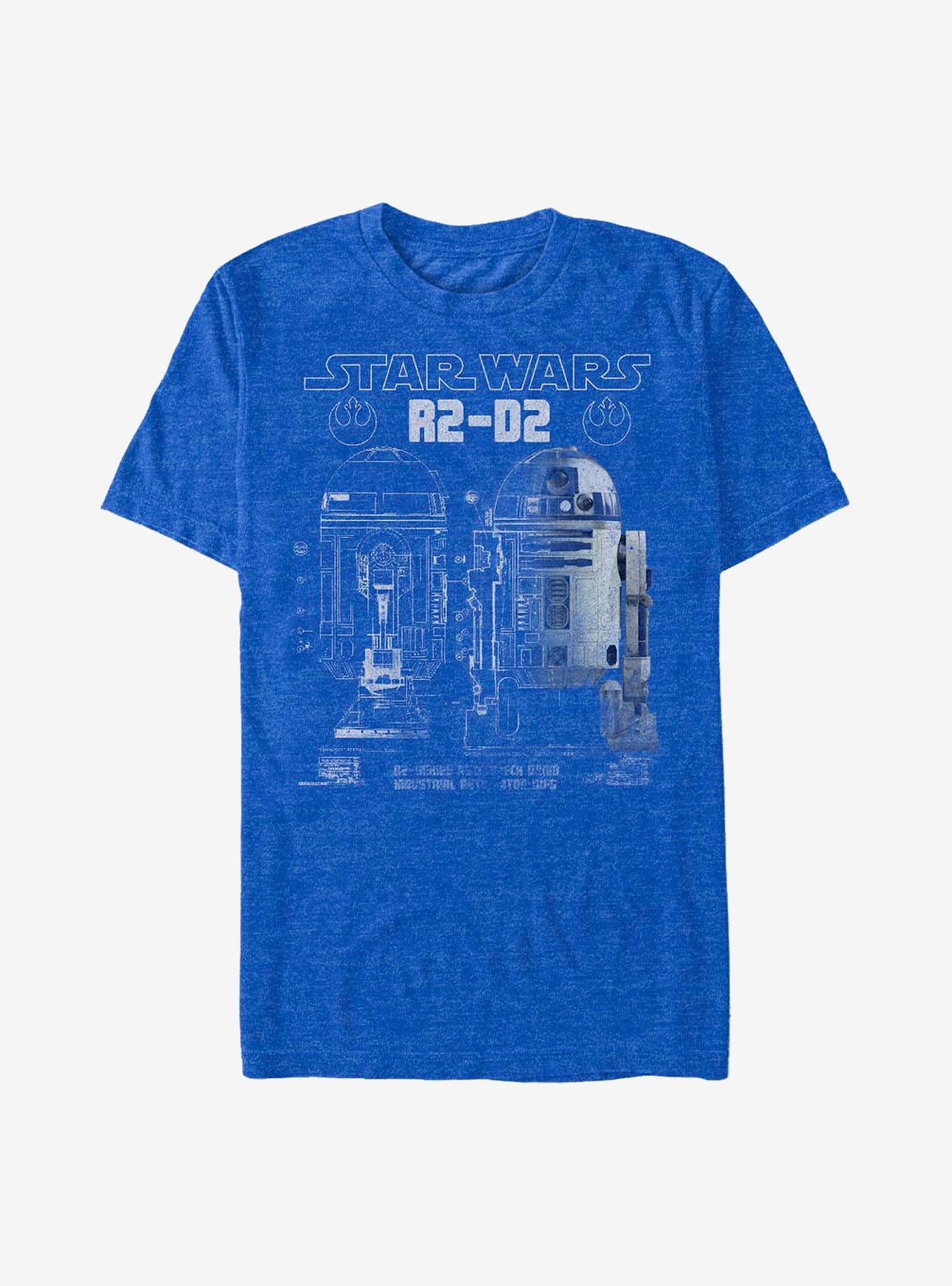 Star Wars Astro Mecha T-Shirt, ROY HTR, hi-res
