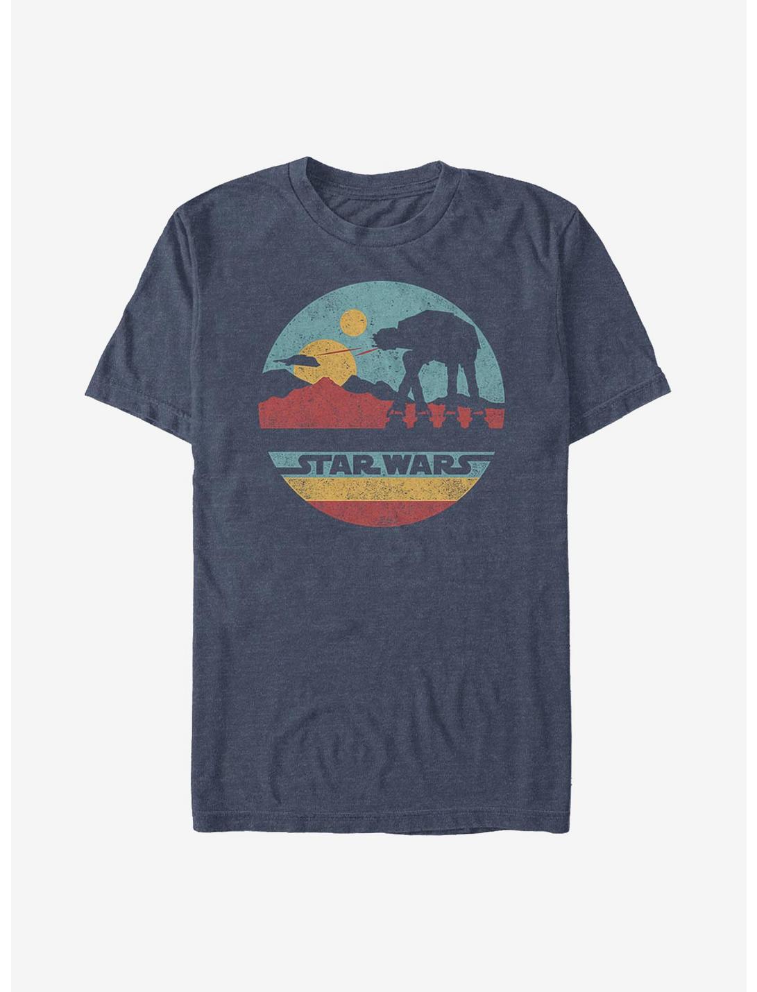 Star Wars AT-AT Mountain T-Shirt, NAVY HTR, hi-res