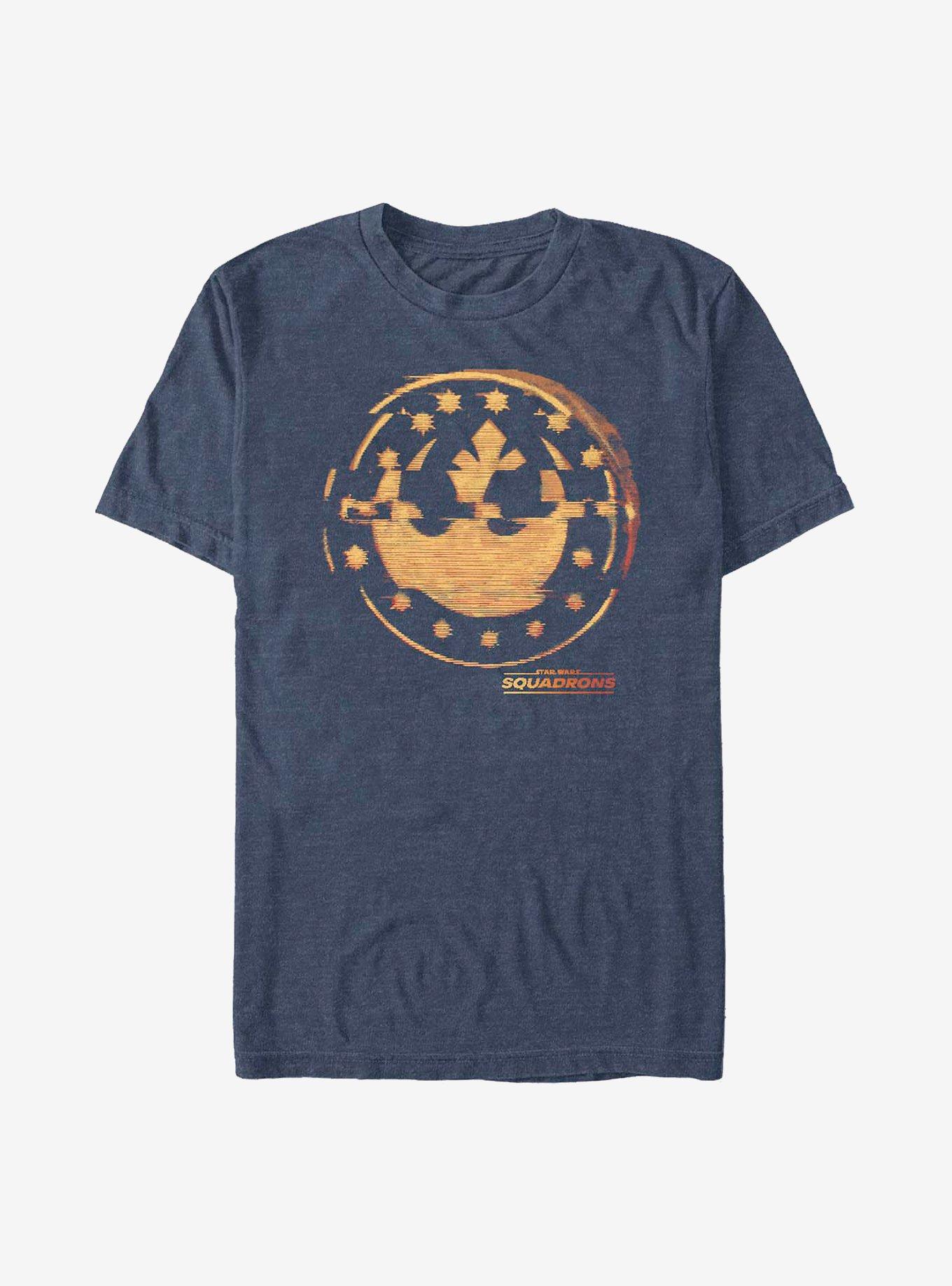 Star Wars Glitched Logo T-Shirt, , hi-res