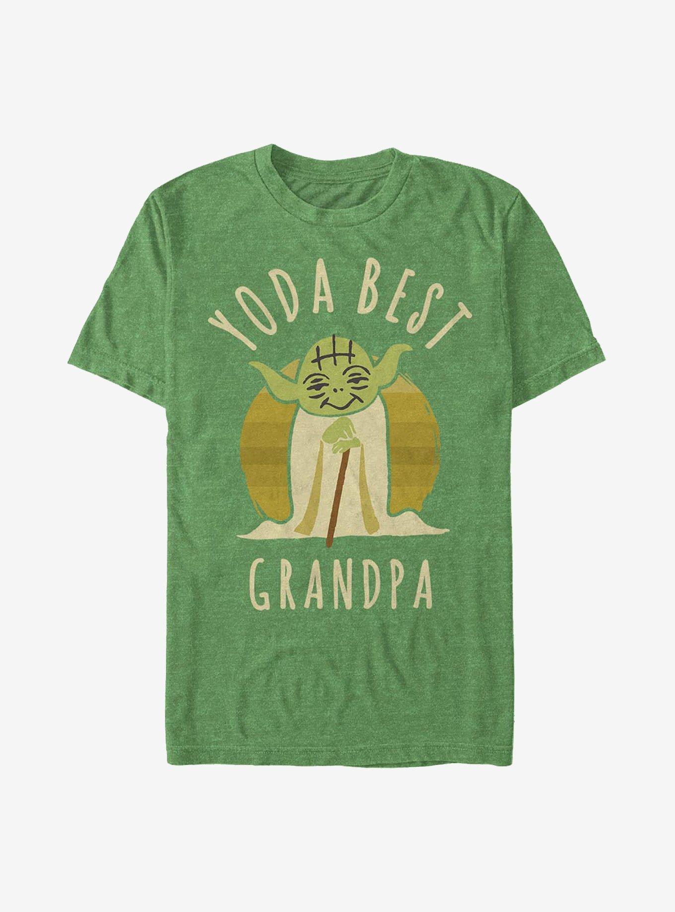 Star Wars Best Grandpa Yoda Says T-Shirt
