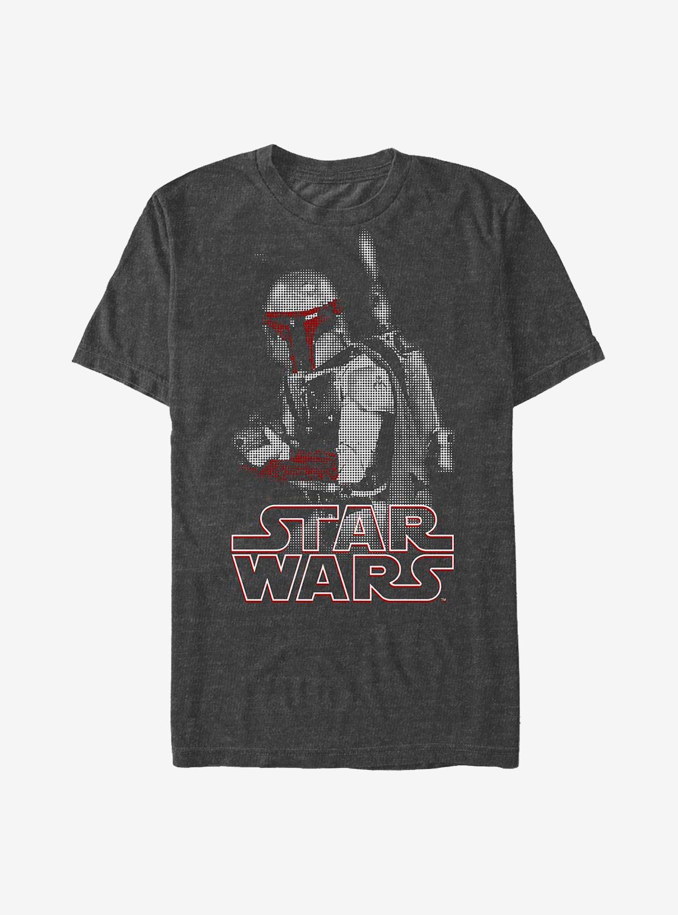 Star Wars Boba Faded Photo T-Shirt