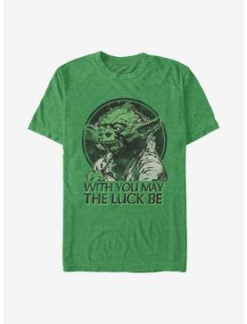 Star Wars Lucky Yoda T-Shirt, KEL HTR, hi-res