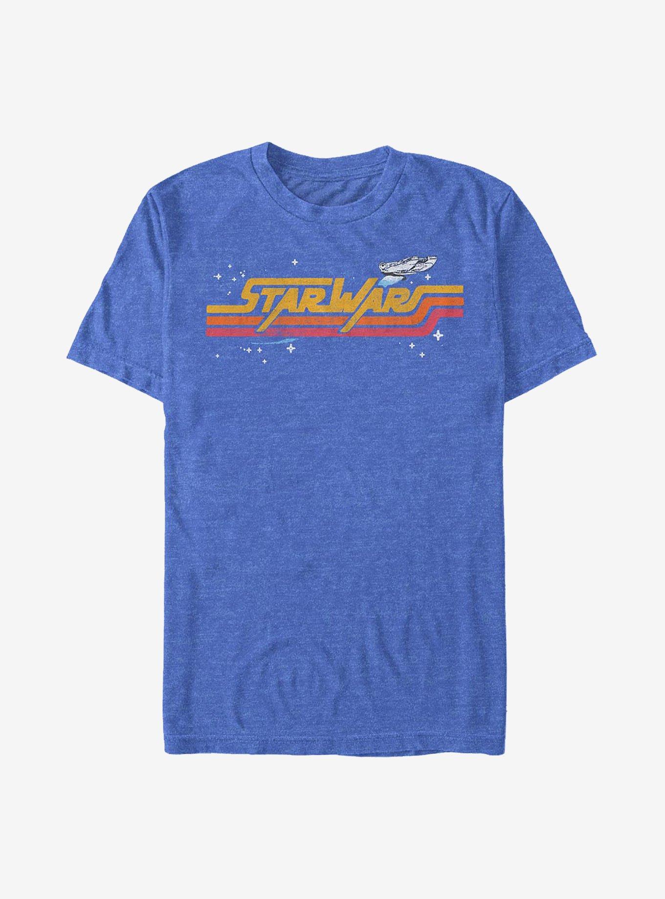 Star Wars Retro Logo Blast T-Shirt, , hi-res