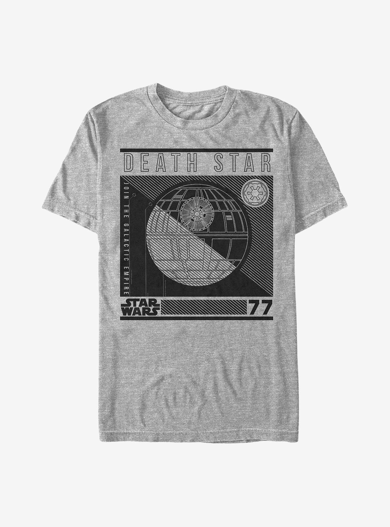 Star Wars Death Star T-Shirt, ATH HTR, hi-res