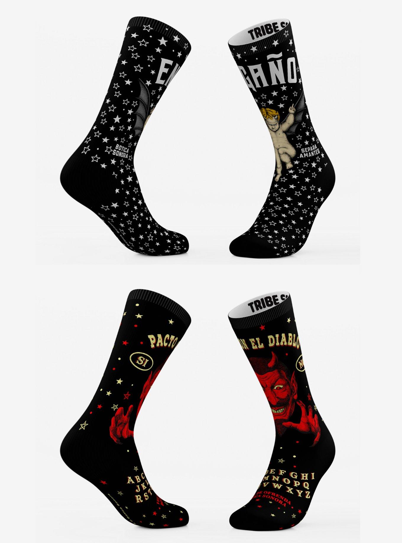 Enga?o and El Diablo Botica Sonora Socks 2 Pack, , hi-res
