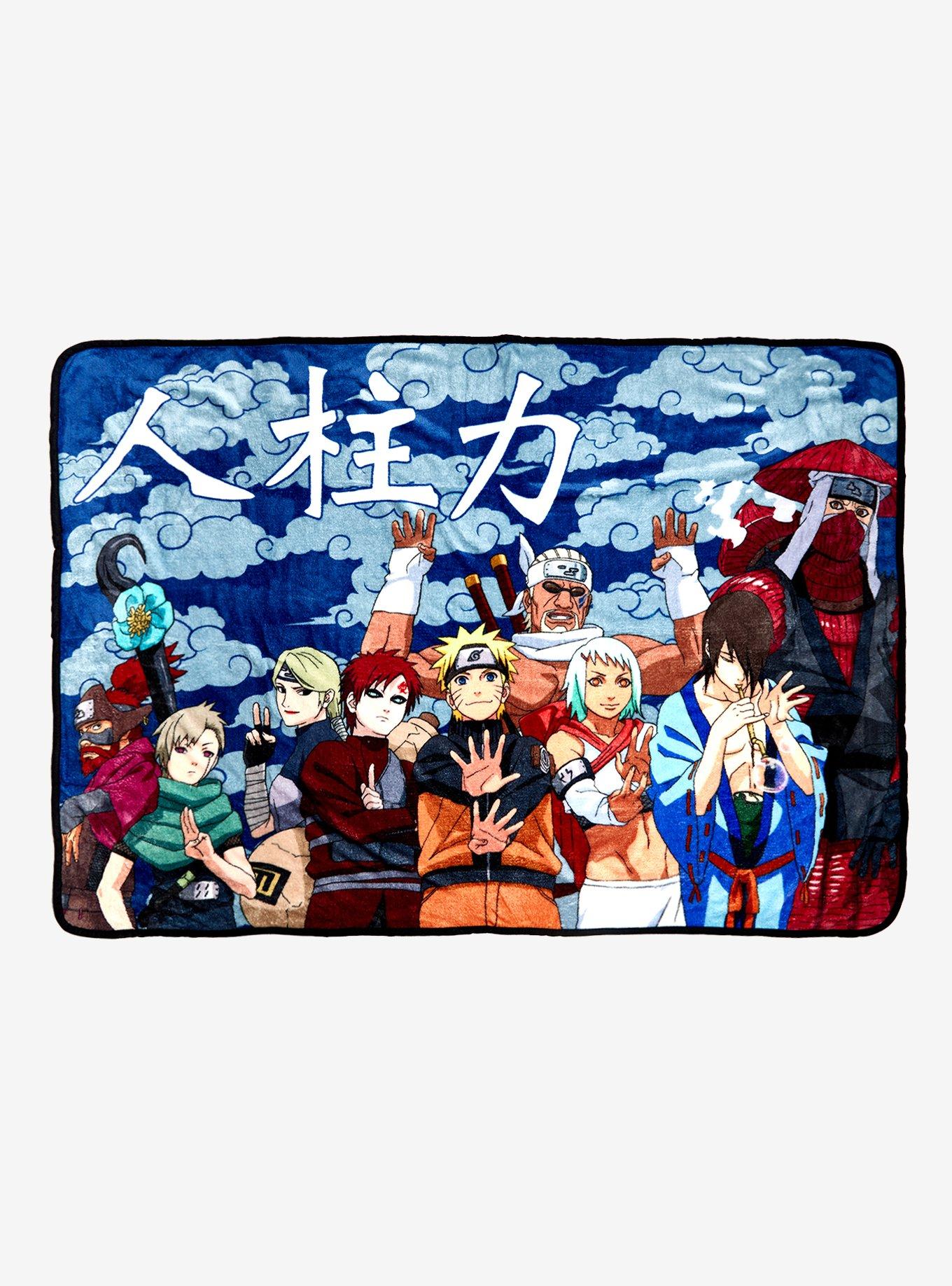 Hot topic naruto blanket sale