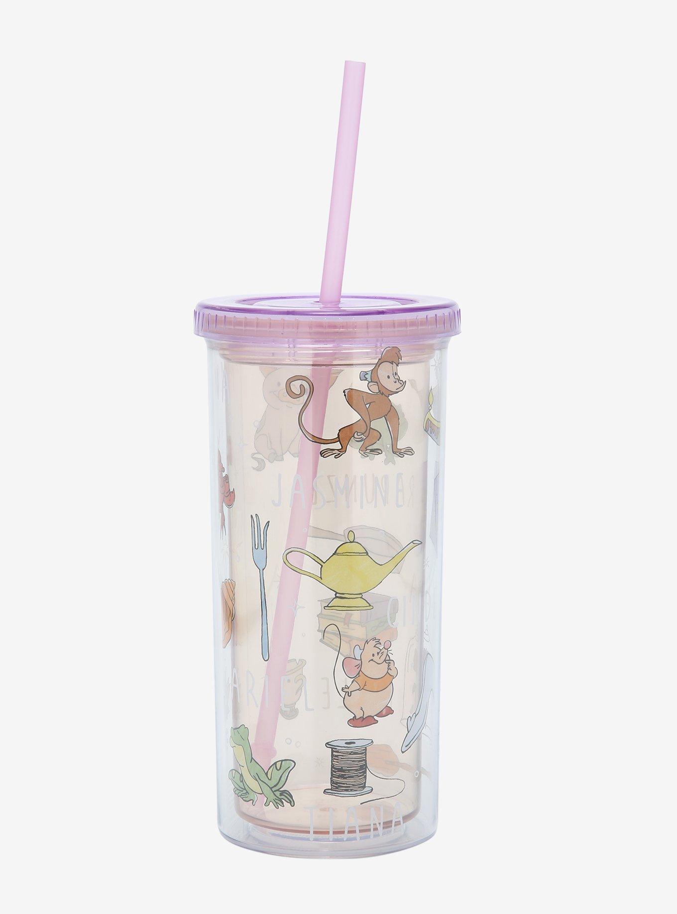 Disney Princess Sketch Acrylic Travel Cup, , hi-res