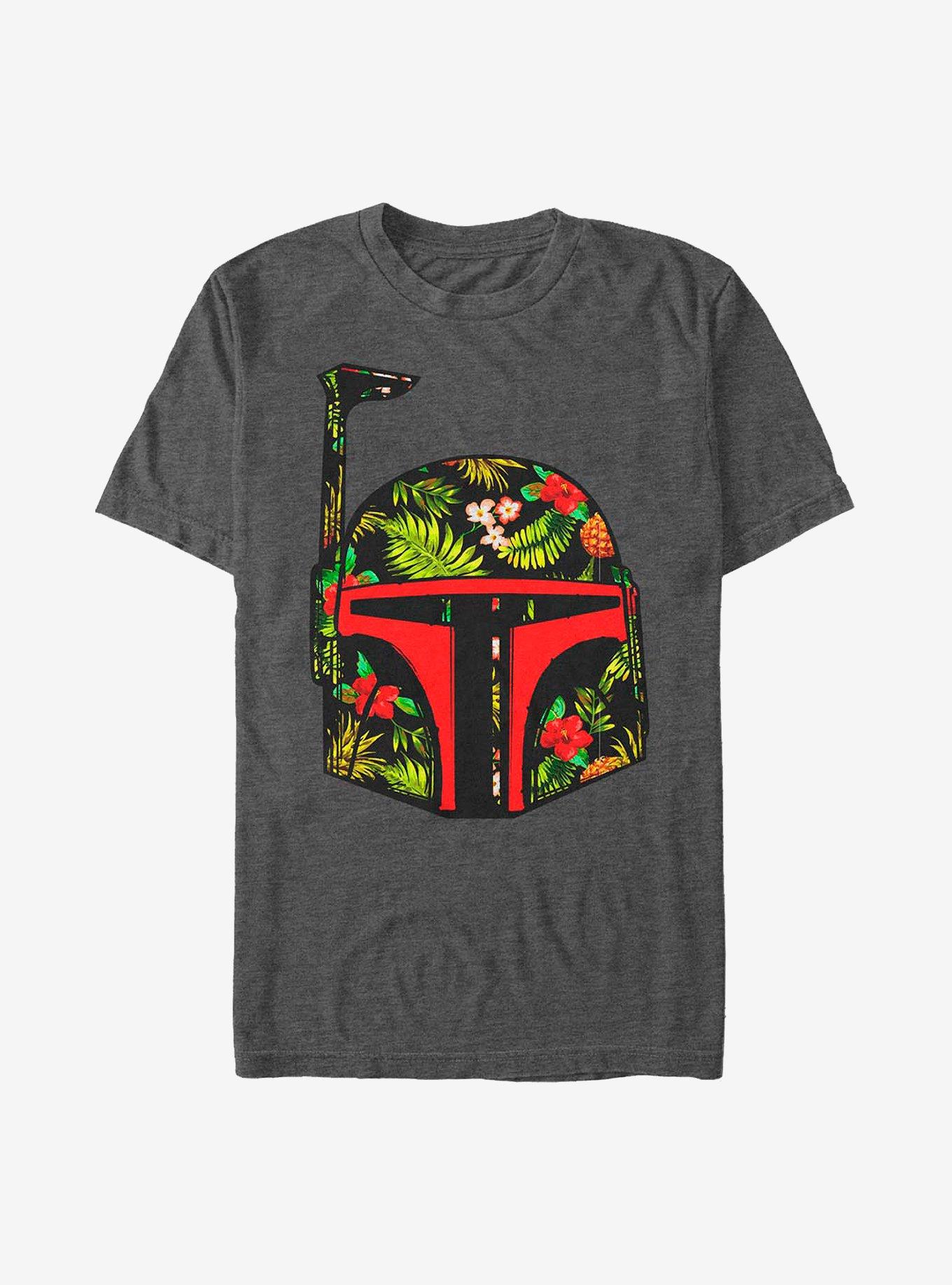 Star Wars Floral Boba T-Shirt, , hi-res
