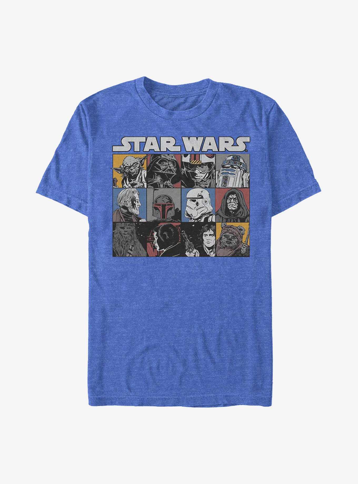 Star Wars Comic Strip T-Shirt, ROY HTR, hi-res