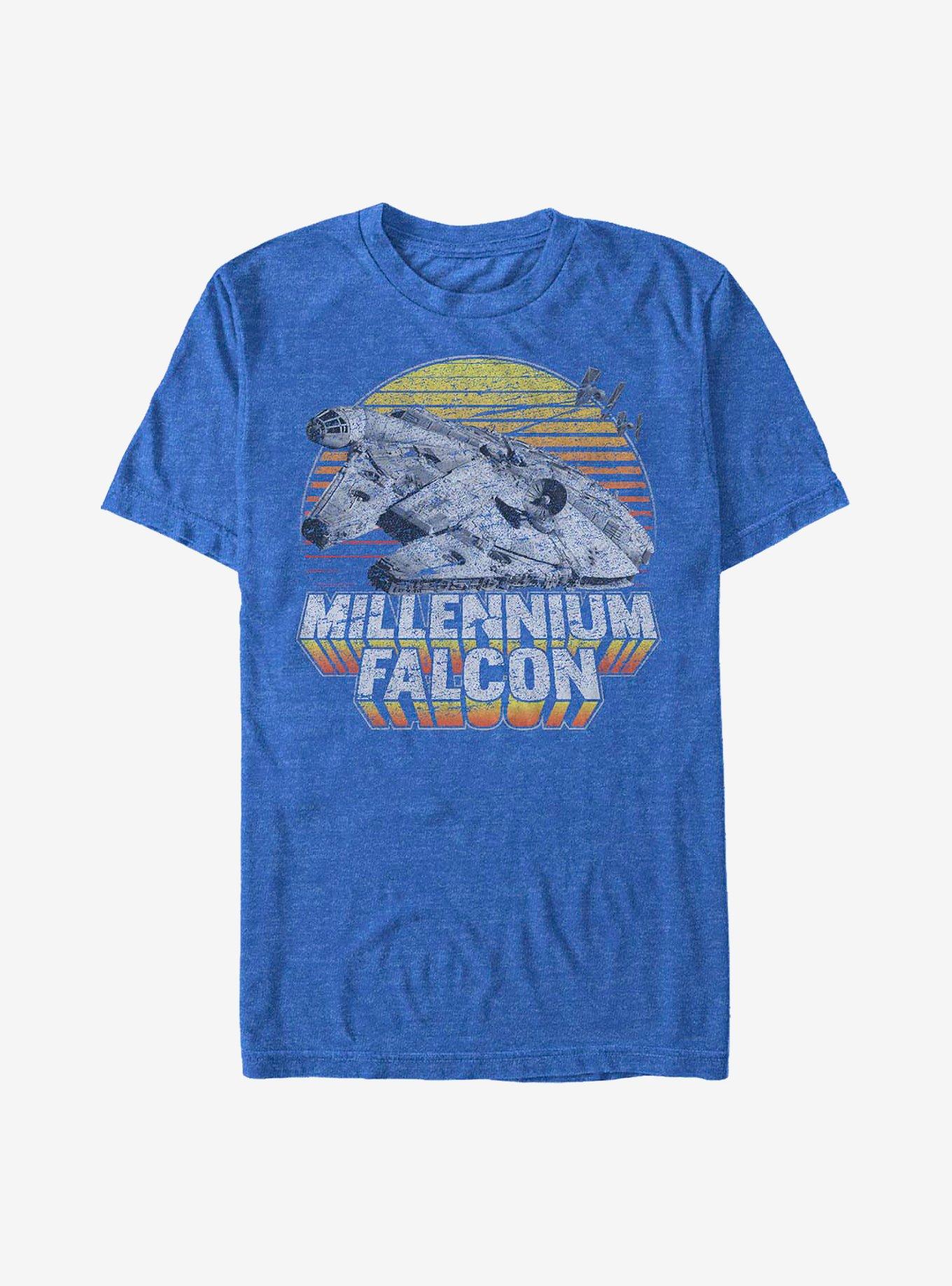Star Wars Millennium Falcon Dawn T-Shirt, ROY HTR, hi-res
