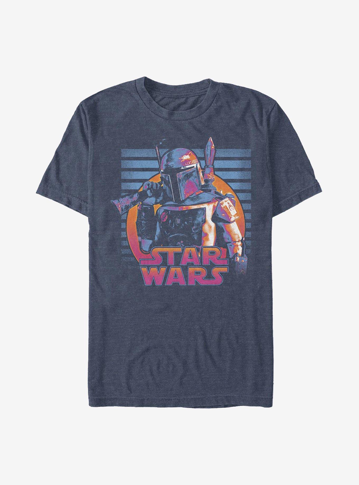 Star Wars Neon Fett T-Shirt, , hi-res