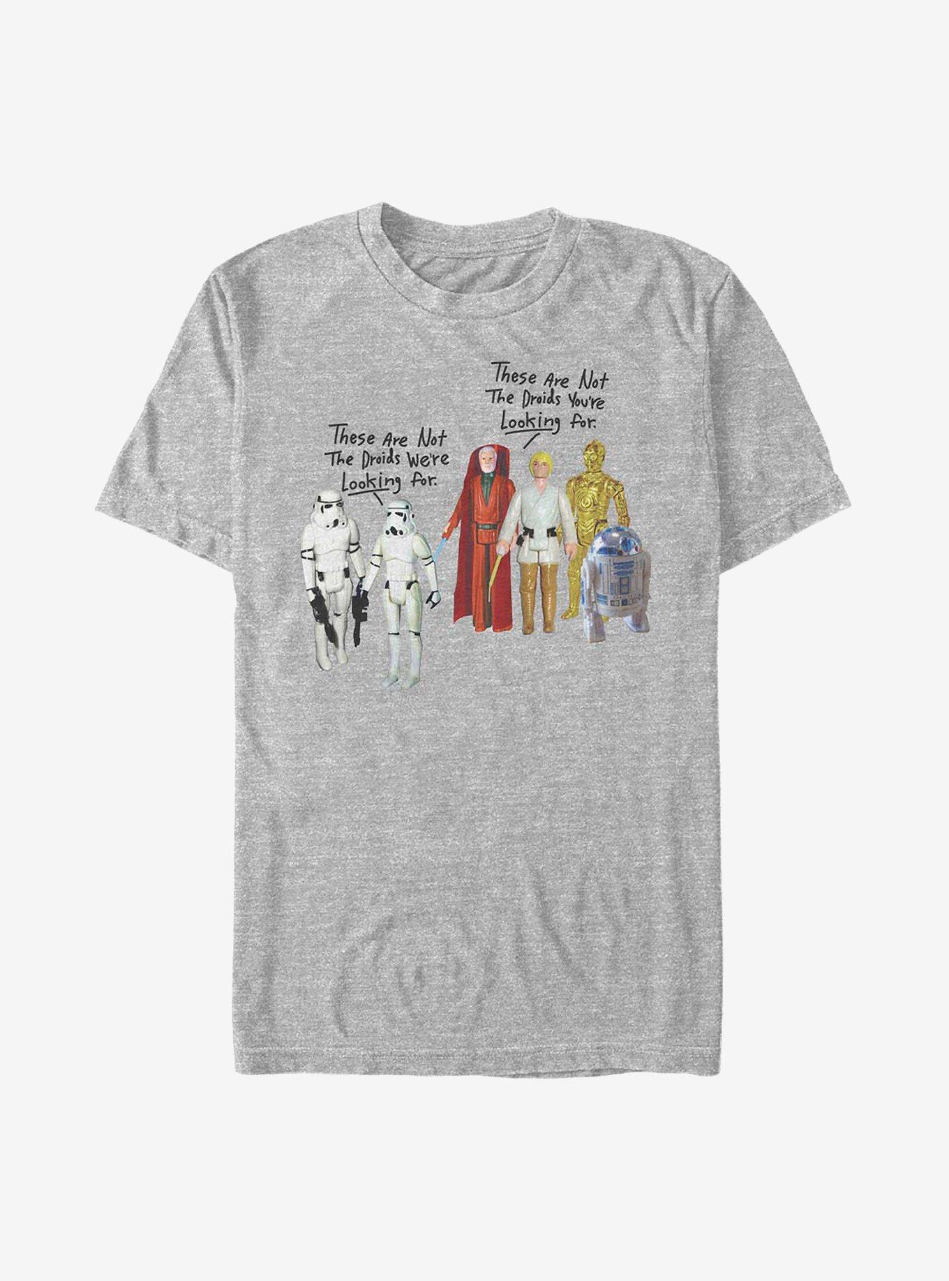 Star Wars Not The Droids T-Shirt, ATH HTR, hi-res