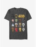 Star Wars Pixel Party T-Shirt, CHAR HTR, hi-res