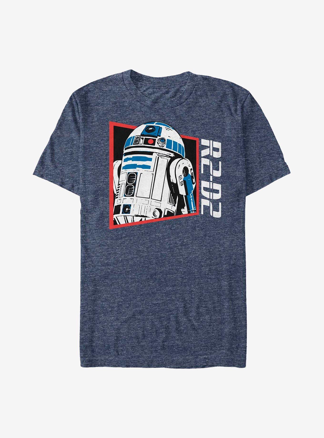 Star Wars R2-D2 T-Shirt, NAVY HTR, hi-res