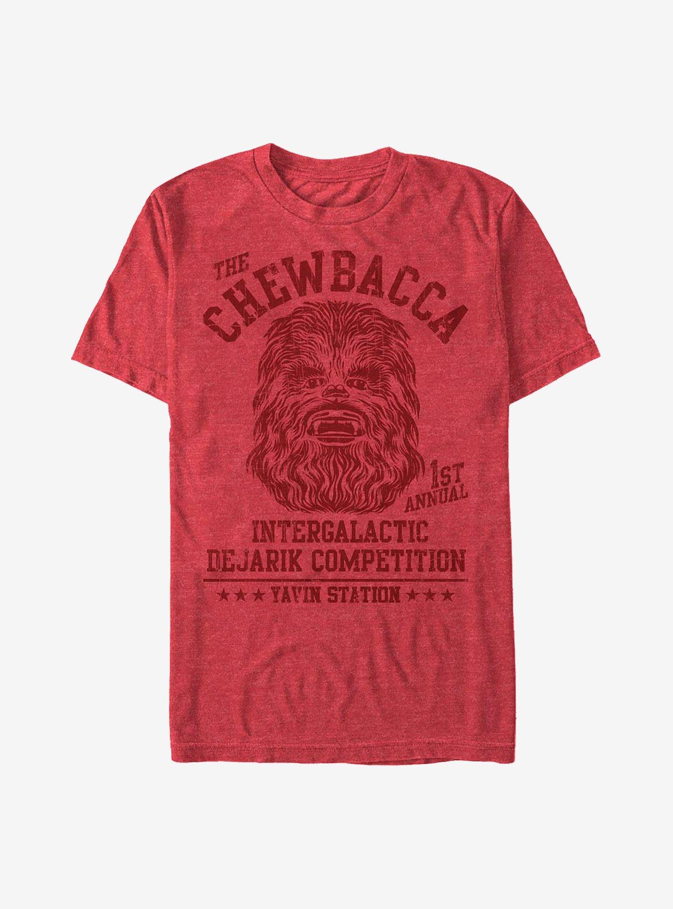 Star Wars The Chewbacca Intergalactic Dejarik Competition T-Shirt