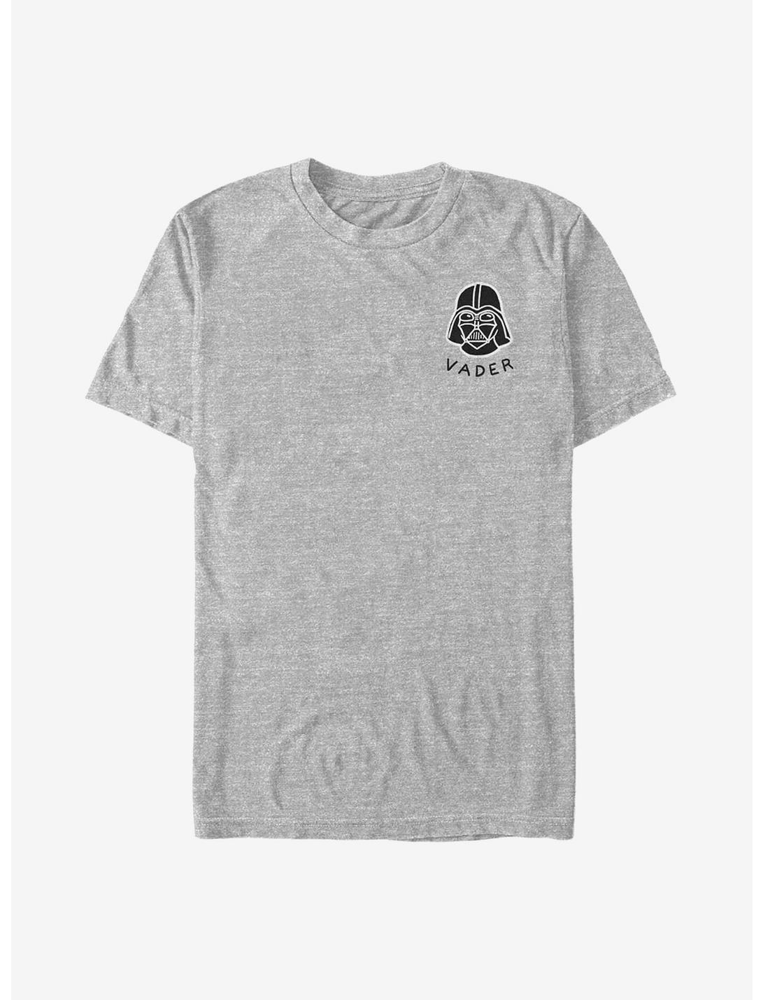 Star Wars Vader Badge T-Shirt, ATH HTR, hi-res