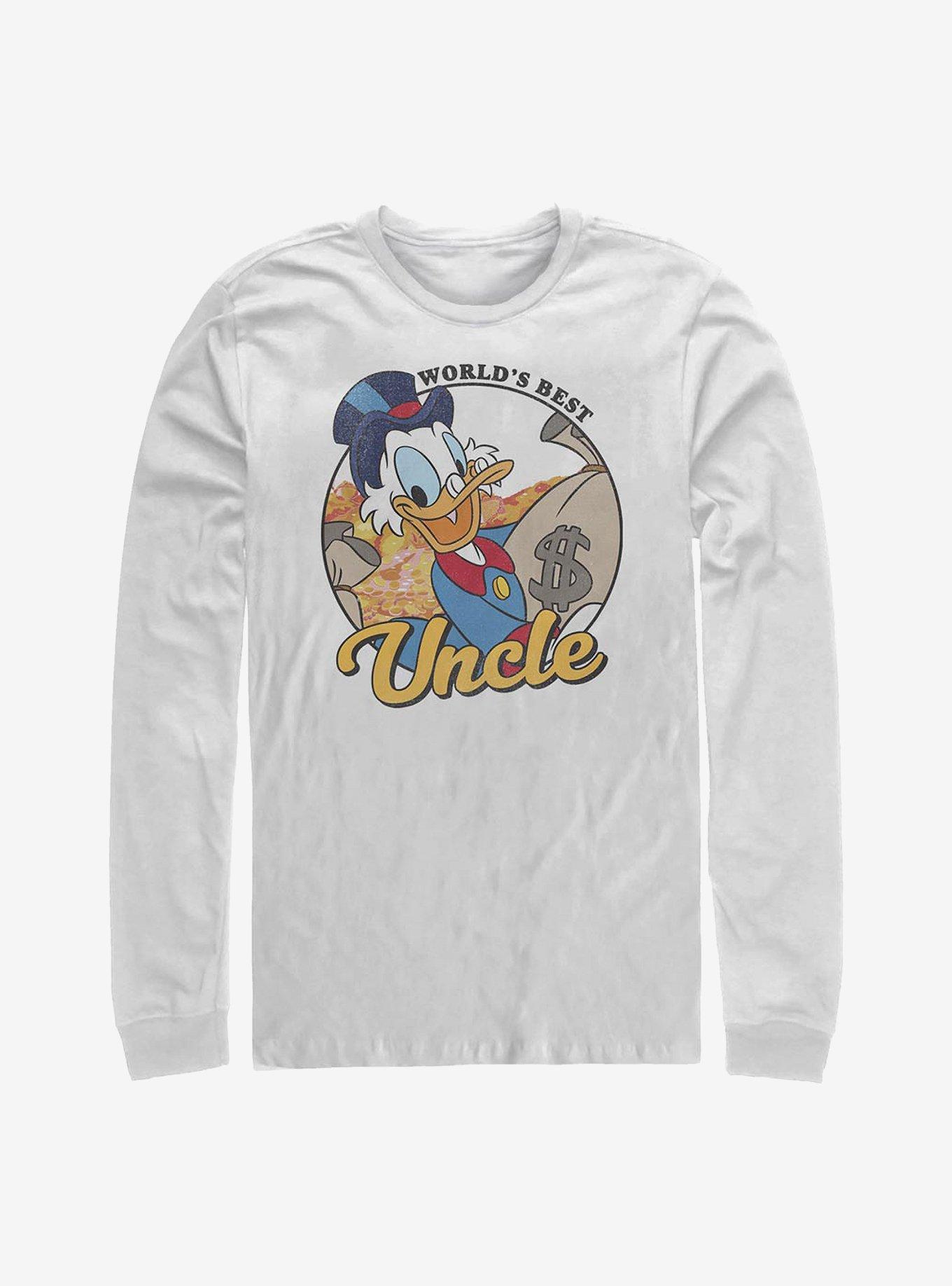 Disney Ducktales Scrooge McUncle Long-Sleeve T-Shirt, , hi-res