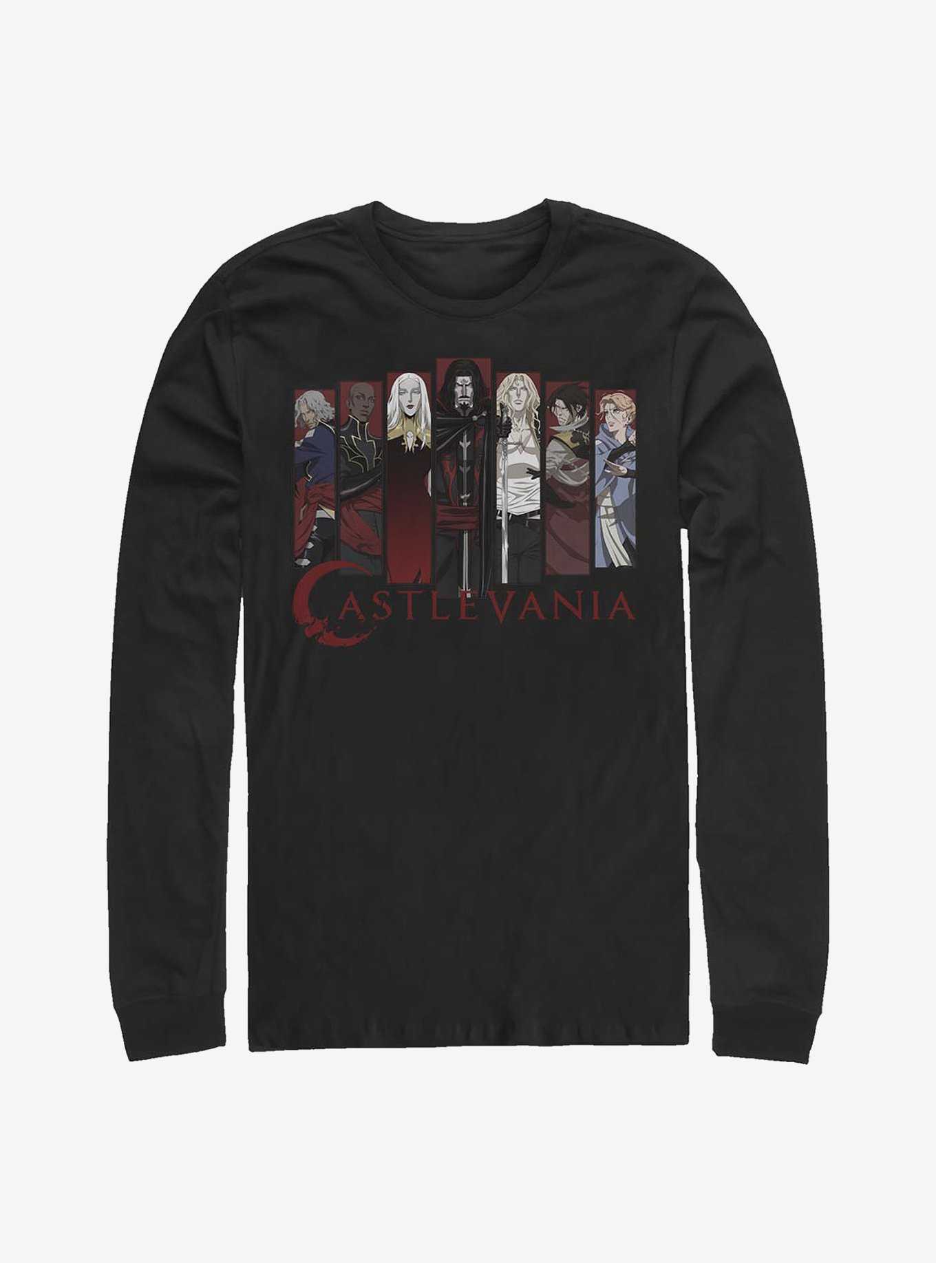 Castlevania Characters Long-Sleeve T-Shirt, , hi-res