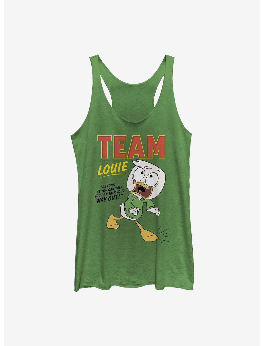 Disney Ducktales Team Louie Womens Tank Top, ENVY, hi-res