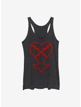 Disney Kingdom Hearts Heartless Symbol Womens Tank Top, , hi-res