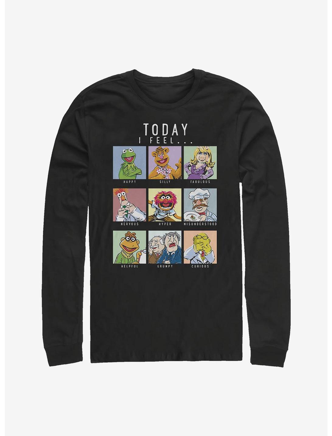 Disney The Muppets Mood Long-Sleeve T-Shirt, BLACK, hi-res