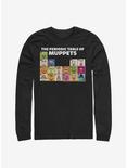 Disney The Muppets Periodic Table Of Muppets Long-Sleeve T-Shirt, BLACK, hi-res