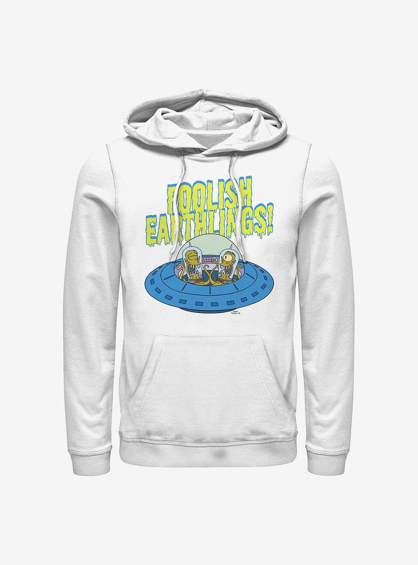 The Simpsons Foolish Earthlings Hoodie, , hi-res