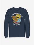 The Simpsons Ralph's Cat Long-Sleeve T-Shirt, NAVY, hi-res