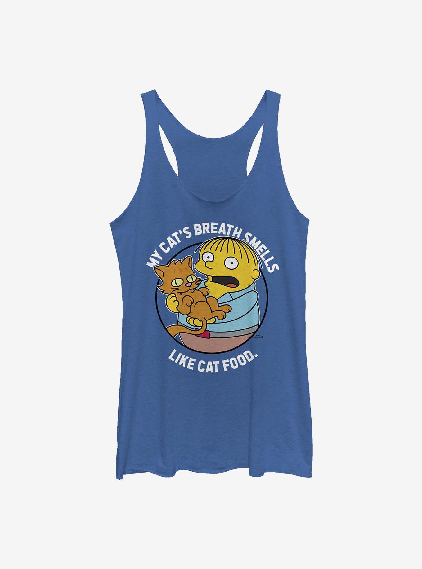 The Simpsons Ralph's Cat Womens Tank Top, , hi-res